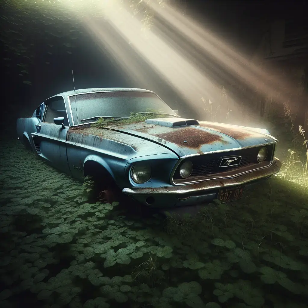 Abandoned 1969 Ford Mustang Fastback Found and Awaiting Restoration